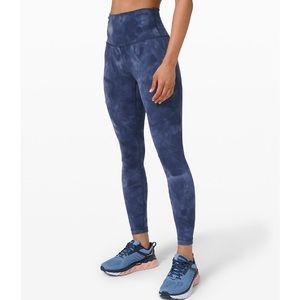 Lululemon wunder train diamond dye - 25”